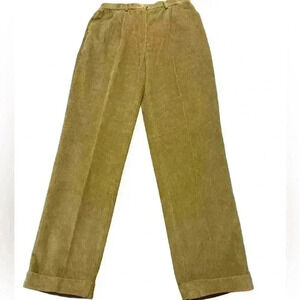 Loden Frey- Vintage corduroy trousers for Women in camel.  Size: 38. 98% Cotton.